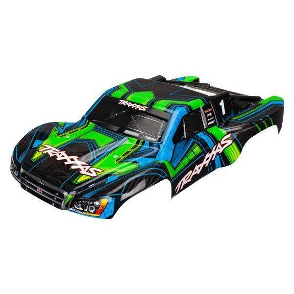 Traxxas Painted Slash Body Green & Blue