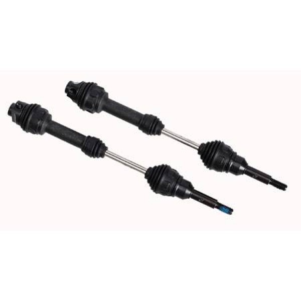 Traxxas Rear Steel-Spline Constant-Velocity Driveshafts (Slash 4x4) (2)