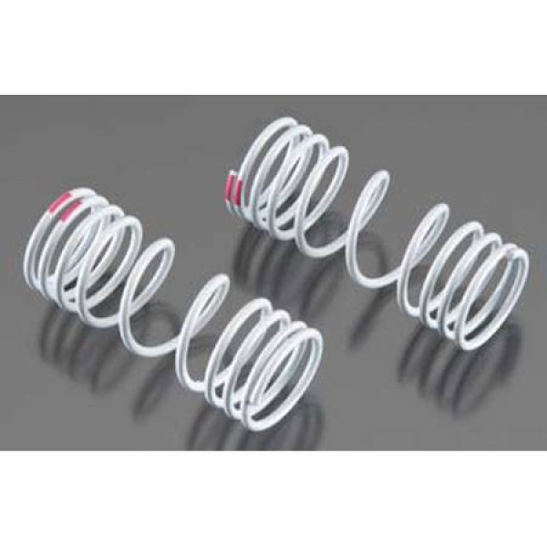 Traxxas Slash 4x4 Springs Front +10% Rate Pink (2)