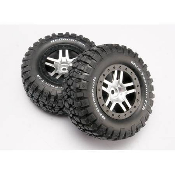 traxxas slash rear wheel assembly