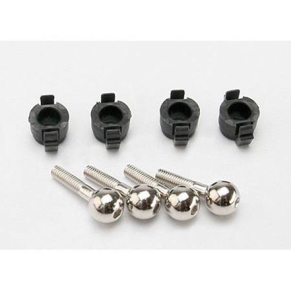 Traxxas Pivot Balls & Pivot Ball Caps (4)