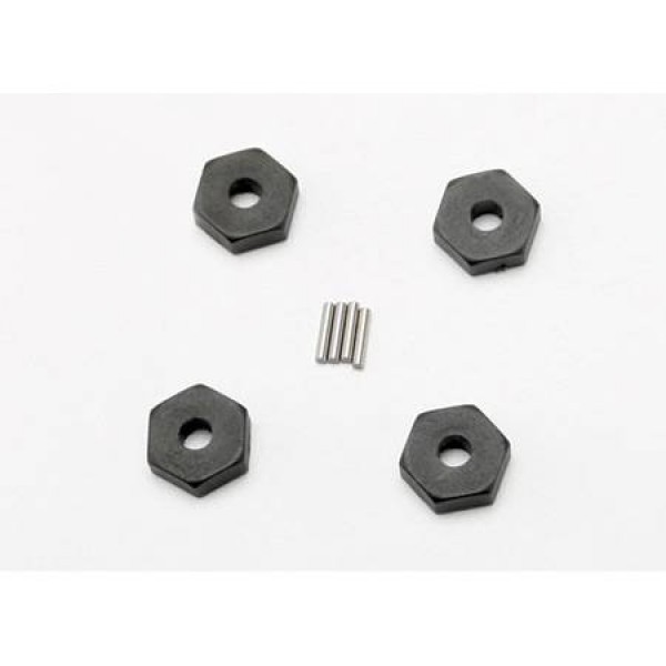 Traxxas VXL Wheel Hubs Hex (4) / Axle Pins (4)