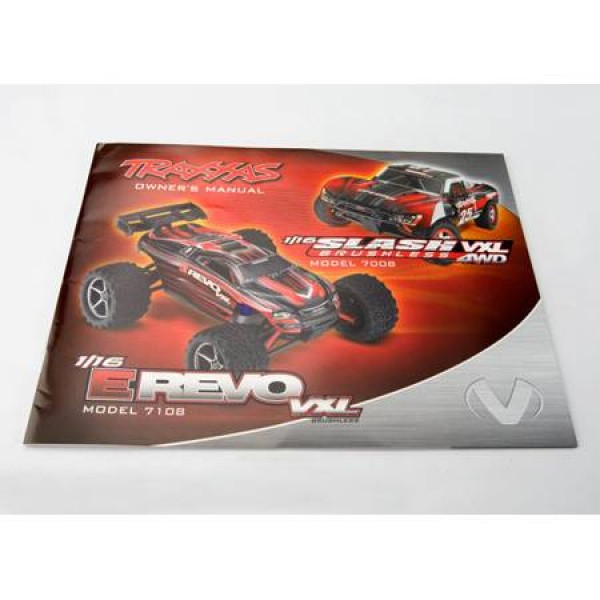Traxxas 1/16 E-Revo Owners Manual