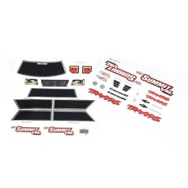 Traxxas 1/16 Summit VXL Decal Sheet