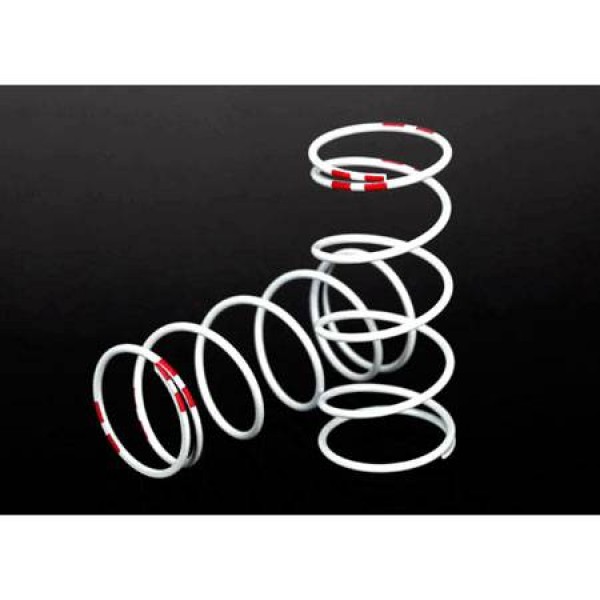 Traxxas Spring Shock White GTR Long 0.810 Rate Pink (Pair)