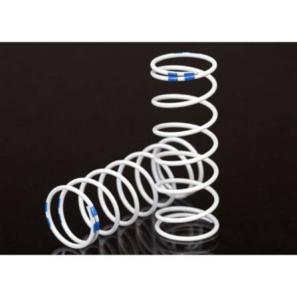 Traxxas Spring Shock White GTR XX-Long 1.004 Rate Blue (Pair)