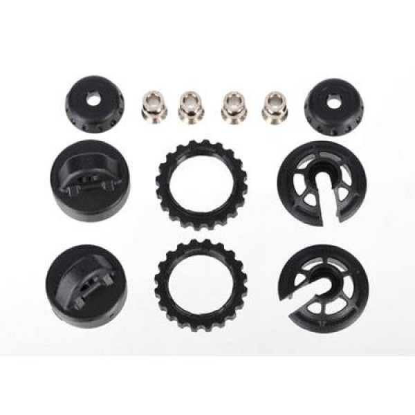 Traxxas Caps Springs Reartainers (2)
