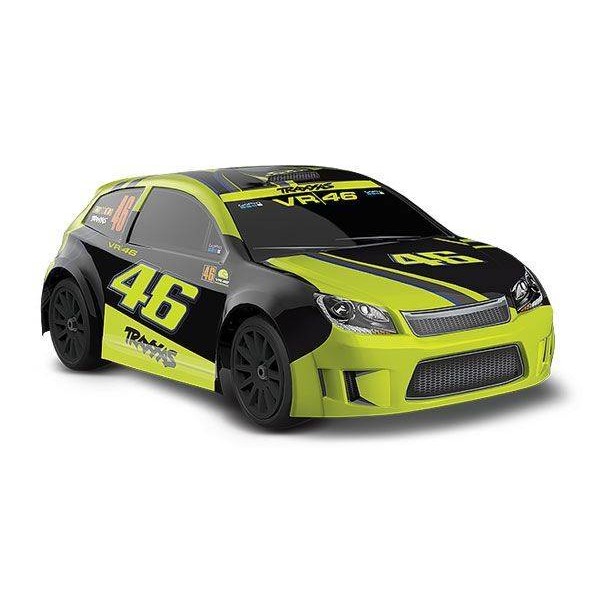 Traxxas Latrax 1/18 4WD VR46 Edition Rally Car with AC Charger