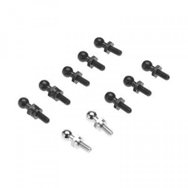 Traxxas Pivot Balls Black Silver