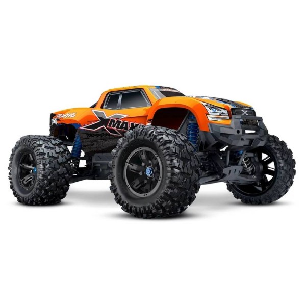 Traxxas X-Maxx 1/5 4WD Brushless RTR Monster Truck with TSM, OrangeX