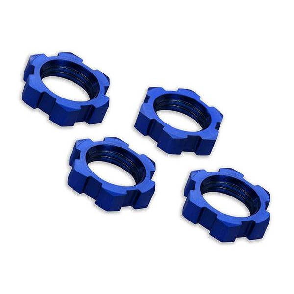 Traxxas Wheel Nuts Splined 17mm Serrated (4)