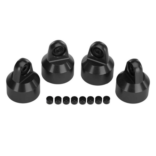 Traxxas X-Maxx Shock Caps Aluminum PTFE-Coated (8)
