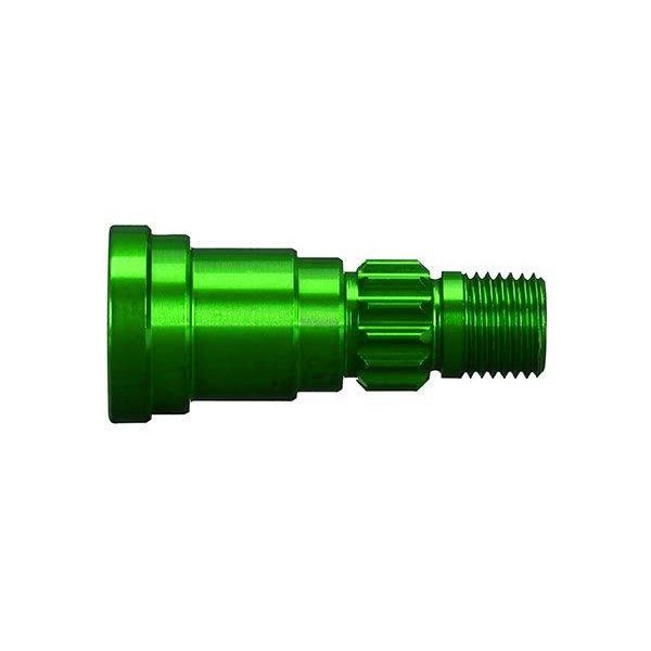 Traxxas Green Aluminum Stub Axle X-MAXX