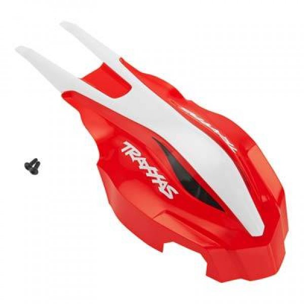 Traxxas Aton Canopy Front Red / White