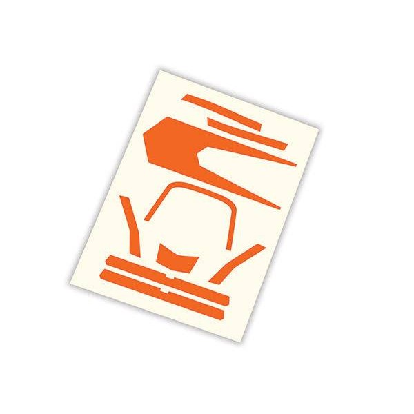 Traxxas Aton Decals High Visibility Orange
