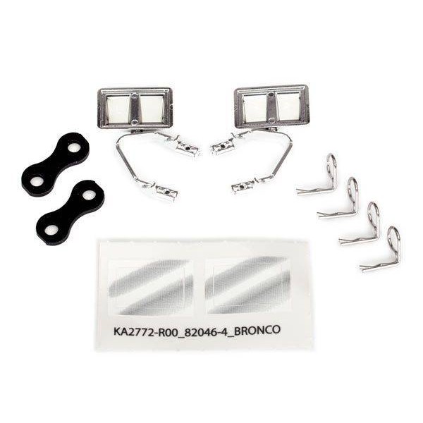 Traxxas TRX-4 Bronco Chrome Mirrors