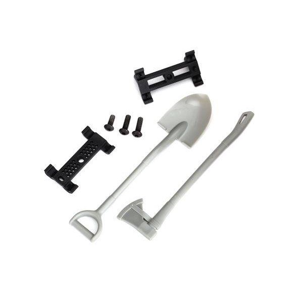 Traxxas Shovel & axe accessory mount with mounting hardware