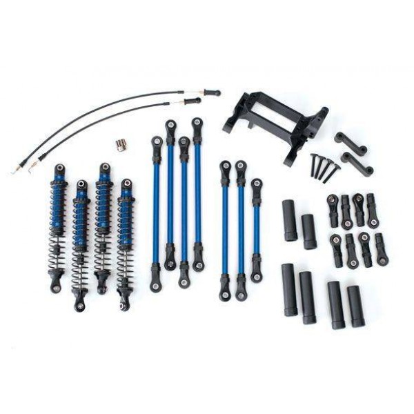 Traxxas TRX-4 Blue Long Arm Lift Kit,