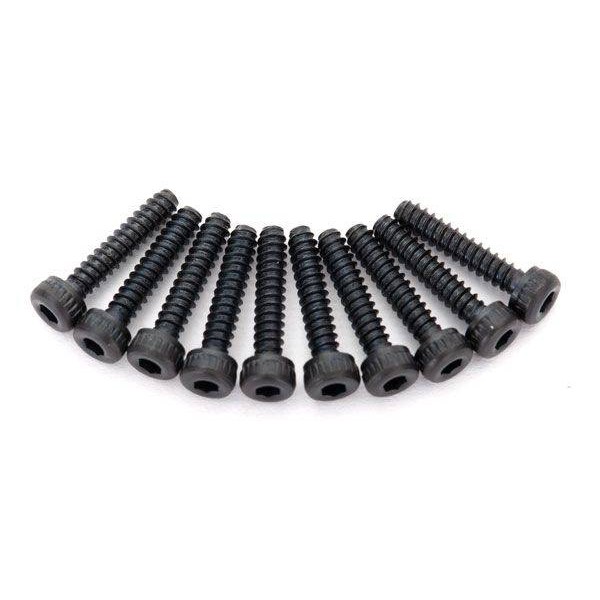 Traxxas Screws, 2x10mm cap-head, self-tapping (hex drive) (10)