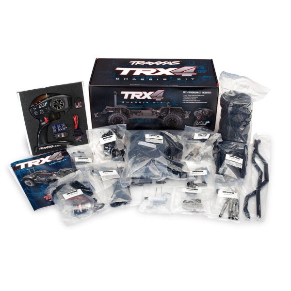 Traxxas TRX-4 Assembly Kit: 4WD Chassis with TQi Link Enabled 2.4GHz Radio