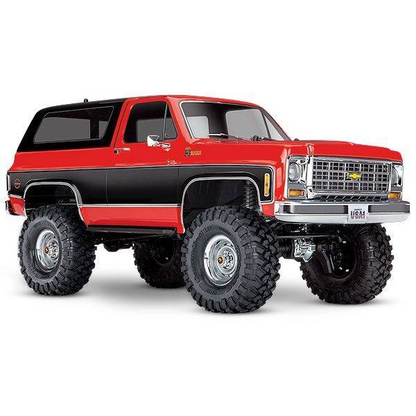 Traxxas Blazer Scale and Trail 1/10 4WD Rock Crawler, Red