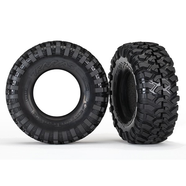 Traxxas Canyon Trail 1.9" Tires, S1 compound & foam inserts (2)