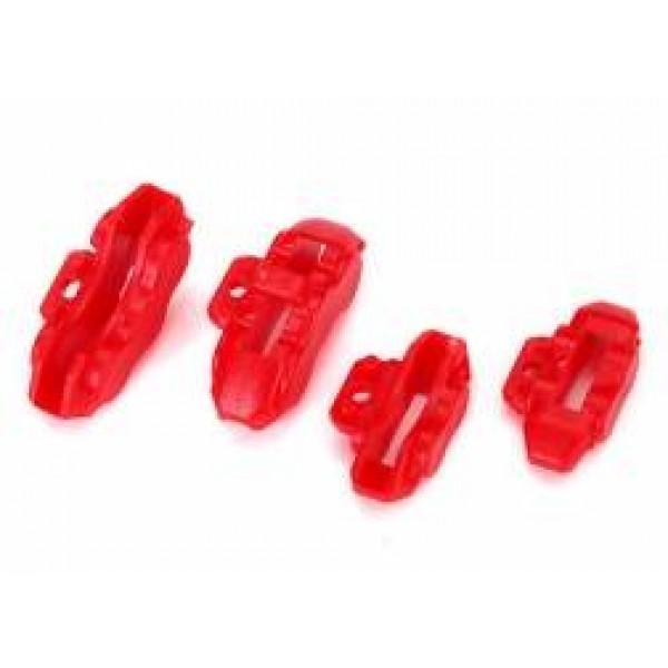 Brake calipers (red), front (2)