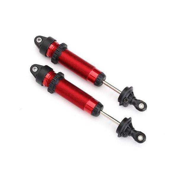 Traxxas Rear Threaded GTR Shocks Red