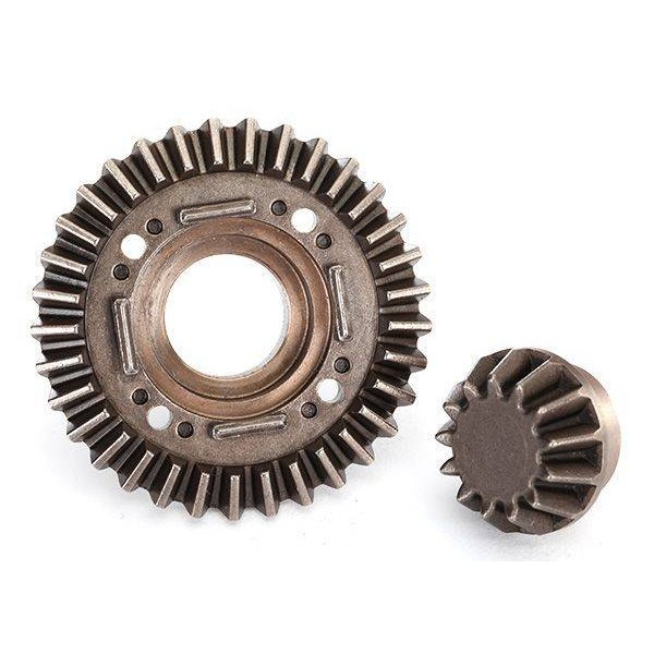 Ring gear, differential/ pinion gear, differential (front)