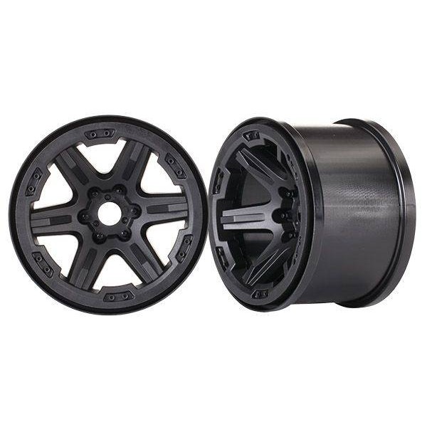 Traxxas Carbide 3.8" Wheels Black