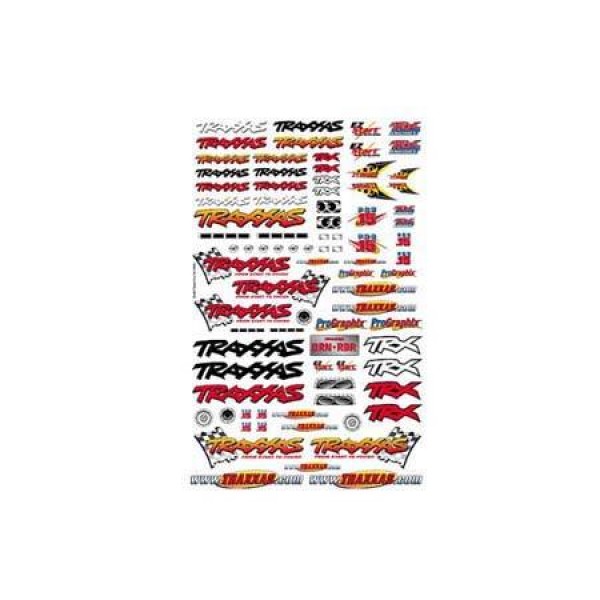 Traxxas Team Traxxas Decal Sheet