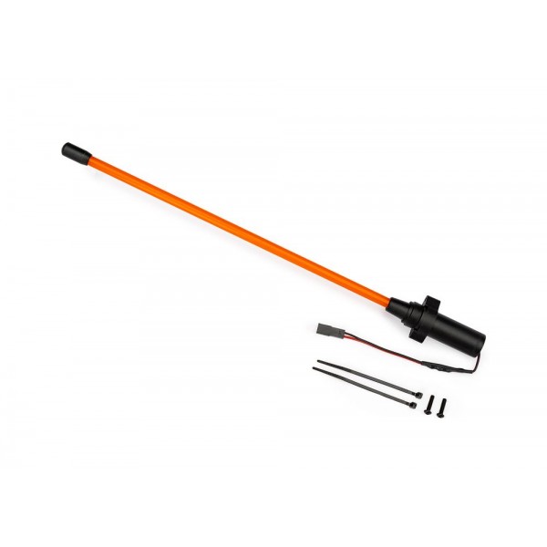 Traxxas Orange LED Whip Light w/ Flex-Tech Mount
