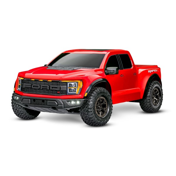 Traxxas 4X4 VXL 1/10 Ford Raptor R Brushless, Red