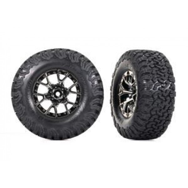 Traxxas T&W BLK CHRM WHL BFG AT TA KO2