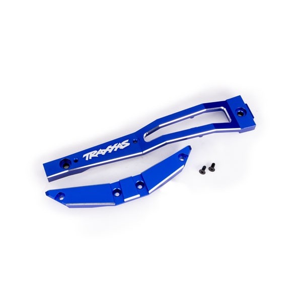 Traxxas 6061-T6 Anodized Aluminum Front Chassis Brace, Blue (2)