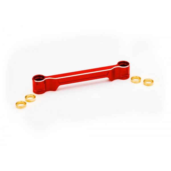 Traxxas 6061-T6 Anodized Aluminum Steering Draglink, Red