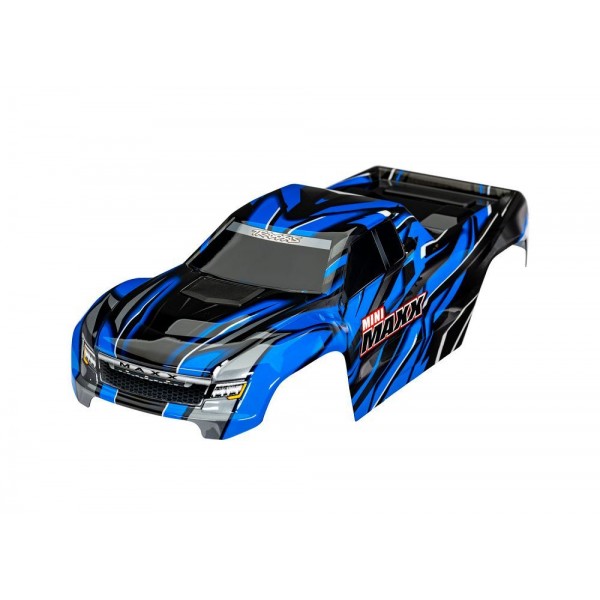 Traxxas BODY MINI MAXX BLUE