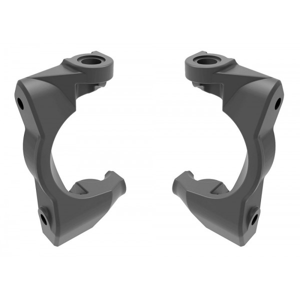 Traxxas Left and Right Caster Blocks, Gray