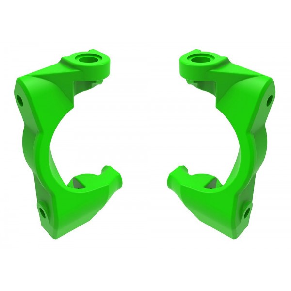 Traxxas Green Caster Blocks (L&R)