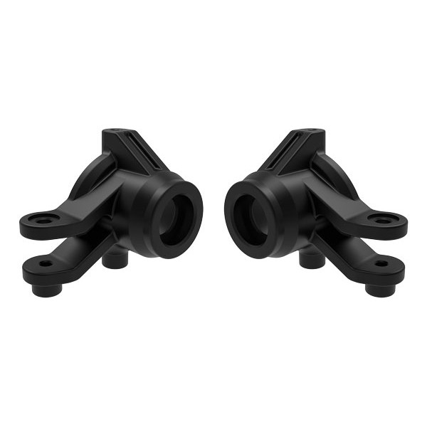 Traxxas Left and Right Steering Blocks, Black