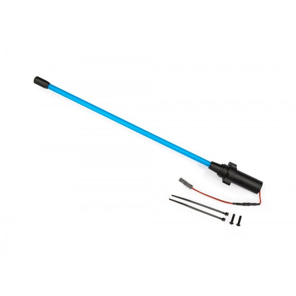 Traxxas Blue LED Whip Light w/ Flex-Tech Mount