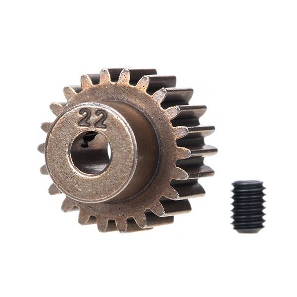 Traxxas Gear, 22-T pinion (48-pitch) / set screw