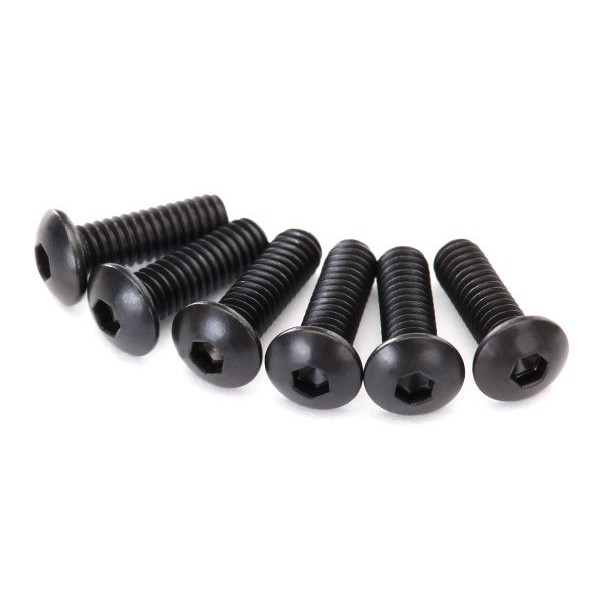 Traxxas button-head screws, 2.5x8mm 