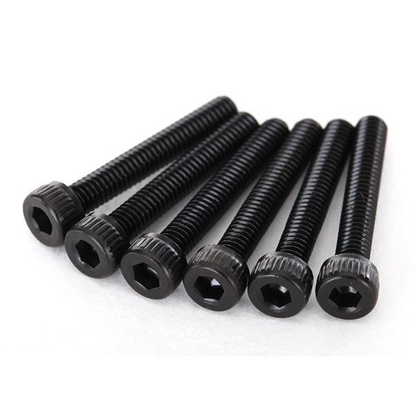 Traxxas cap-head machine screws, 2.5x16mm (6)