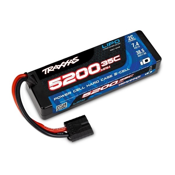Traxxas 2S Lipo Battery (5200mAh/7.4V/35C)