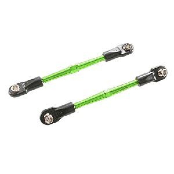 Traxxas Aluminum Turnbuckles), Toe Links, 59mm, Green (2)