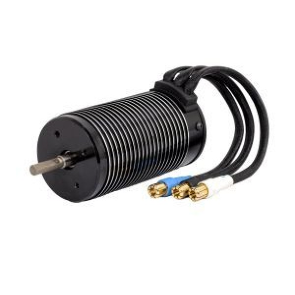 Traxxas Motor, 2000Kv 77mm, brushless (with 6.5mm gold-plated connectors & high-efficiency heatsink)