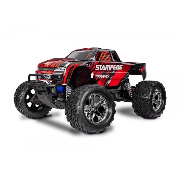 Traxxas Stampede 2WD HD w/USB-C RED