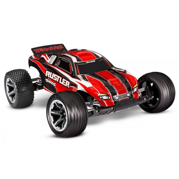 Traxxas RUSTLER: 1/10 SCALE STADIUM TRUCK w/USB-C