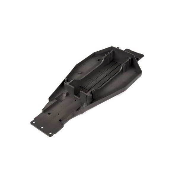 Traxxas Lower Chassis, Black (Fits Flat/Hump Battery)